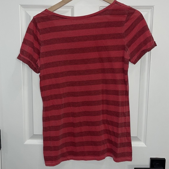 ☀️ 3/$15 ☀️ Red Striped Top - Picture 4 of 4